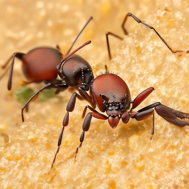 Foto della formica rossa