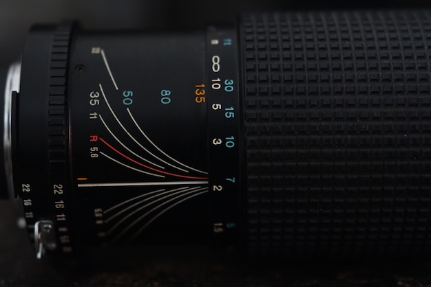 foto della fotocamera dell'obiettivo