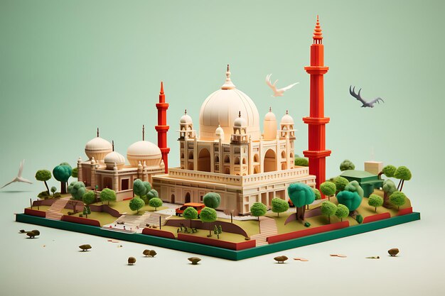 Foto della Giornata della Repubblica Conceptual Illustrations India