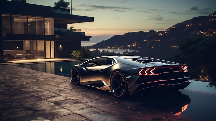 Foto foto della supercar