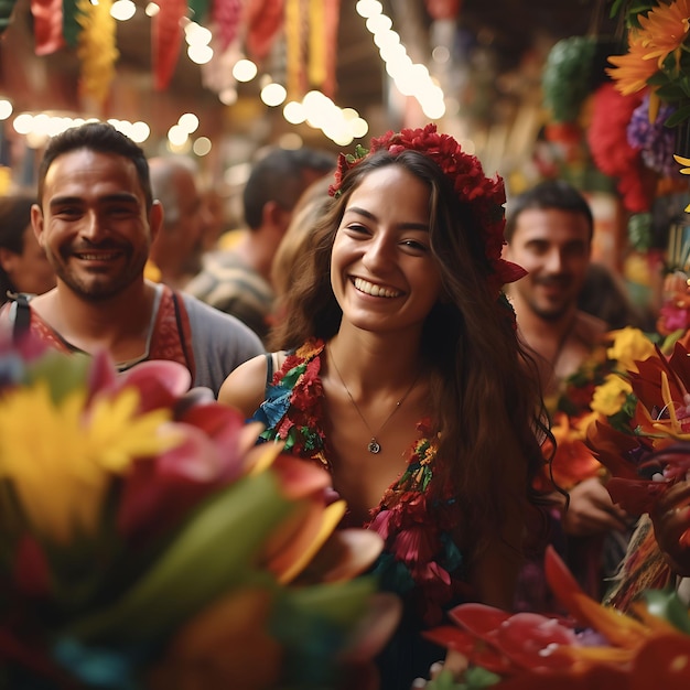 Foto delle tradizioni natalizie colombiane prendono vita in una scena che rende vivace la Colombia