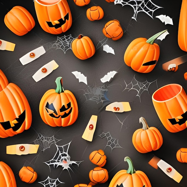 Foto dello sfondo di Halloween generato da AI Generative AI