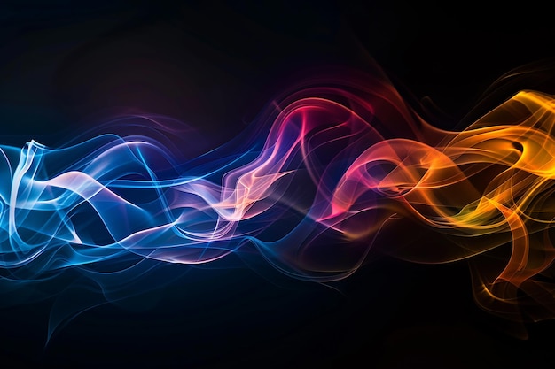 Foto di Abstract Colorful Smoke (Fumo colorato astratto)