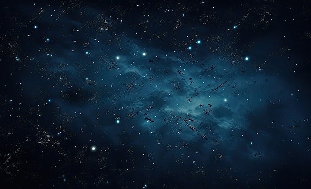 Foto di alcune stelle in uno spazio nero