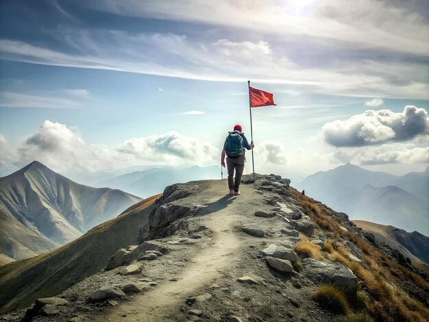 foto di alpinismo