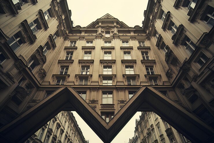 Foto di architettura simmetrica