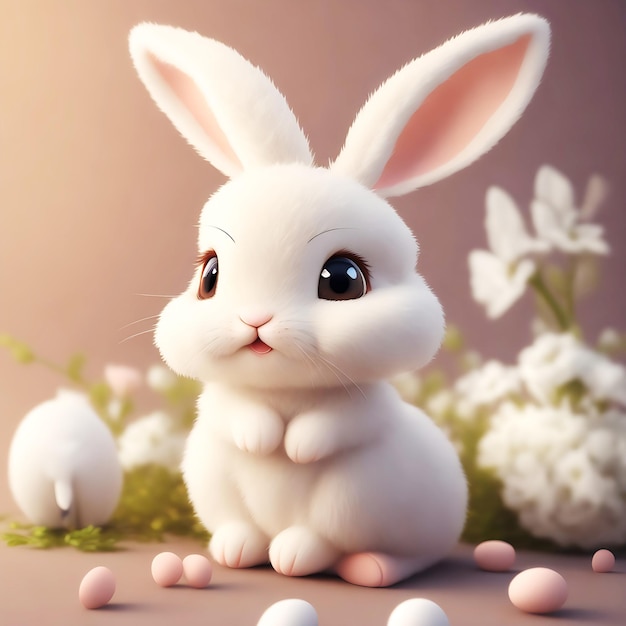 Foto di bunny_cute creative ai