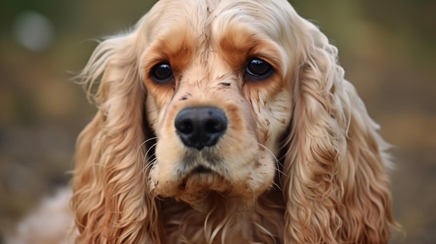 Foto di cane cocker spaniel americano