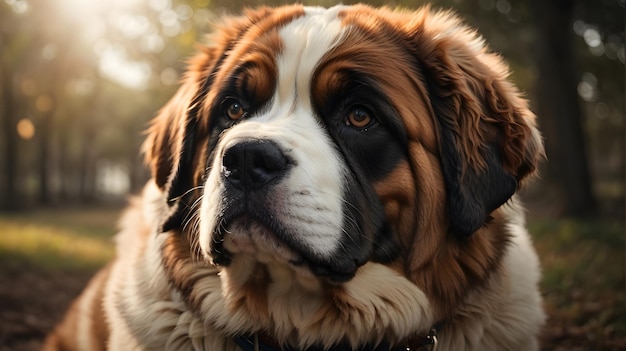 foto di cane marrone e bianco