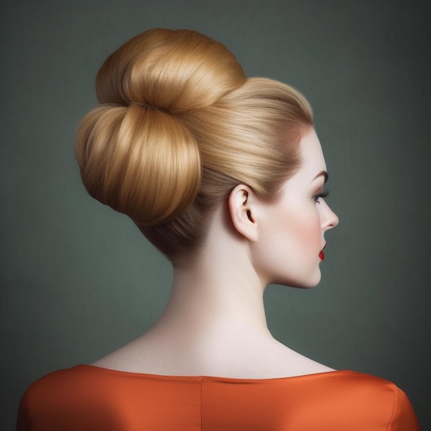 Foto di chignon classico