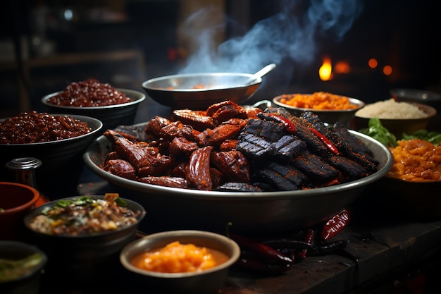 Foto di esplorazione del mercato alimentare brasiliano