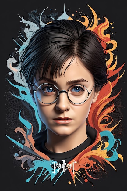 Foto di Harry Potter Ai generata