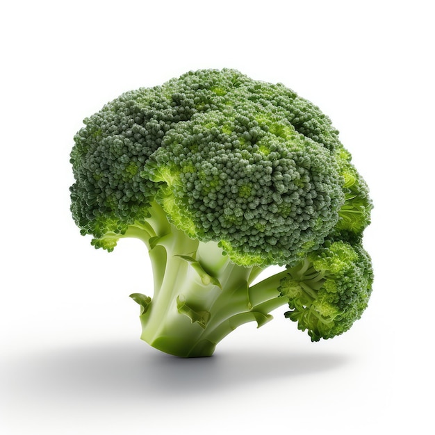 foto di illustrazione che mostra broccoli isolati