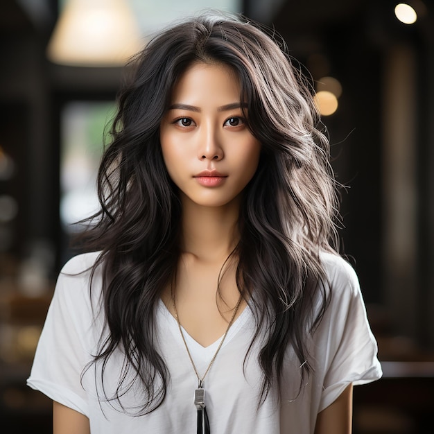 Foto di modelle di bellezza femminili asiatiche