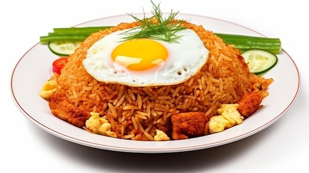 Foto di nasi goreng sano