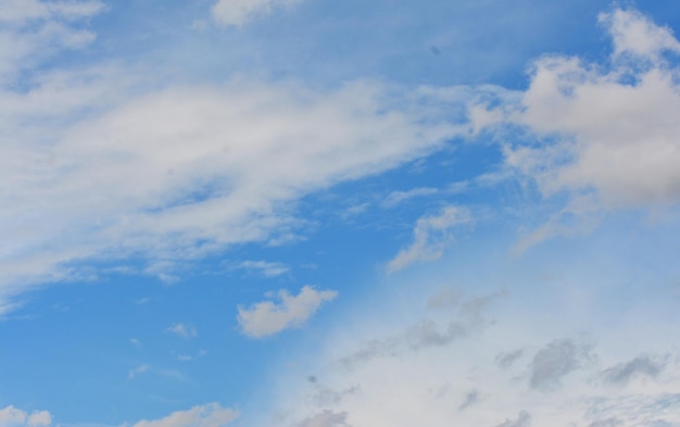 foto di nuvole e cielo blu limpido