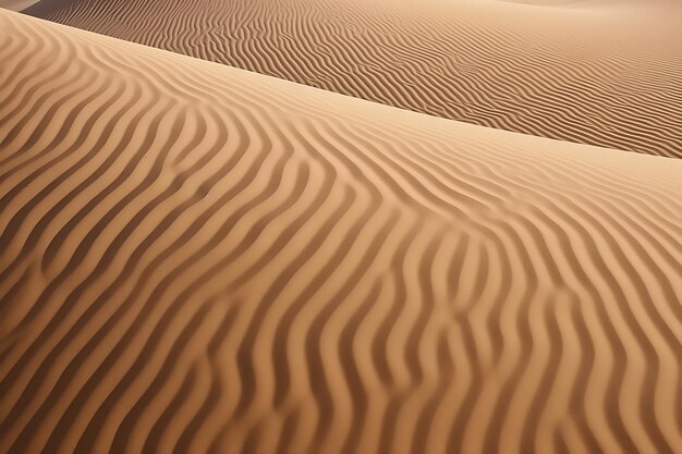 Foto di onde di sabbia astratte nel deserto carta da parati 4K