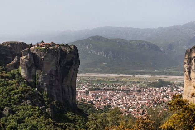 Foto di paesaggi di meteora