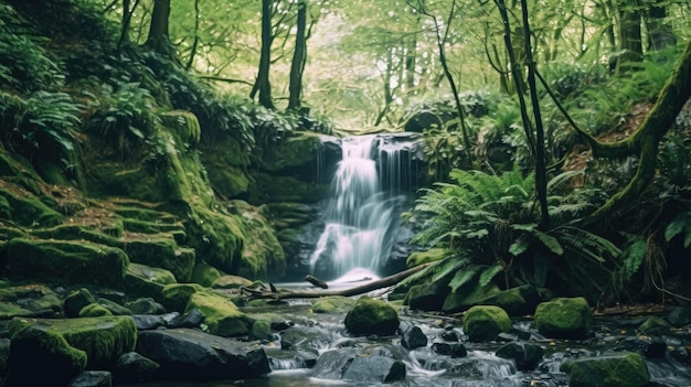 foto di paesaggio estivo