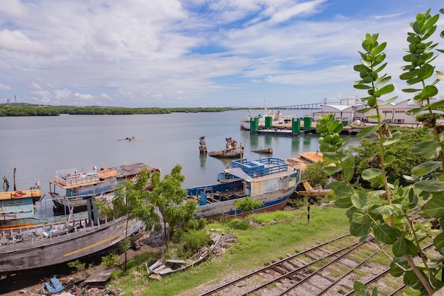 Foto di Pedra do Rosario dove si trova l'immagine di Nossa Senhora da Presentation, patrona della città di Natal, capitale dello stato brasiliano del Rio Grande do Norte