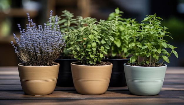 Foto di piante d'appartamento in vaso