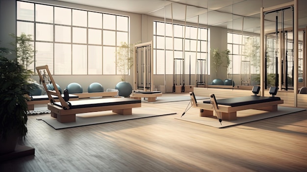 Foto di Pilates dell'allenamento di Pilates