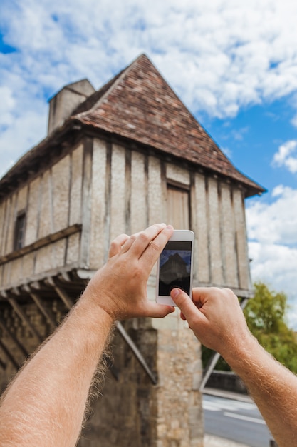 Foto di presa turistica di Perigueux, Francia