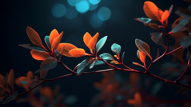 Foto di rami e foglie sfondo del desktop e sfondi