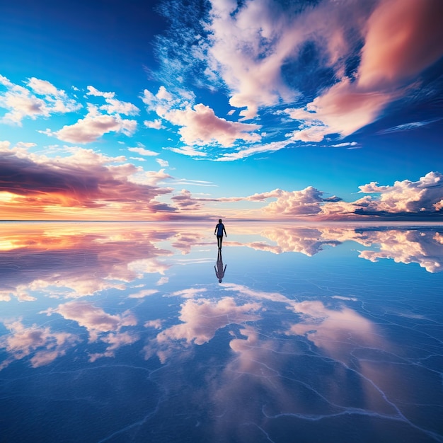 Foto di Salar De Uyuni in Bolivia