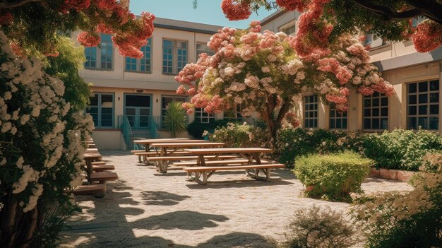 foto di scena della scuola