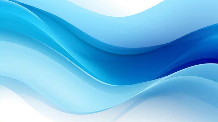 Foto foto di sfondo a onde blu sfondo a ondate blu per la progettazione ai generato