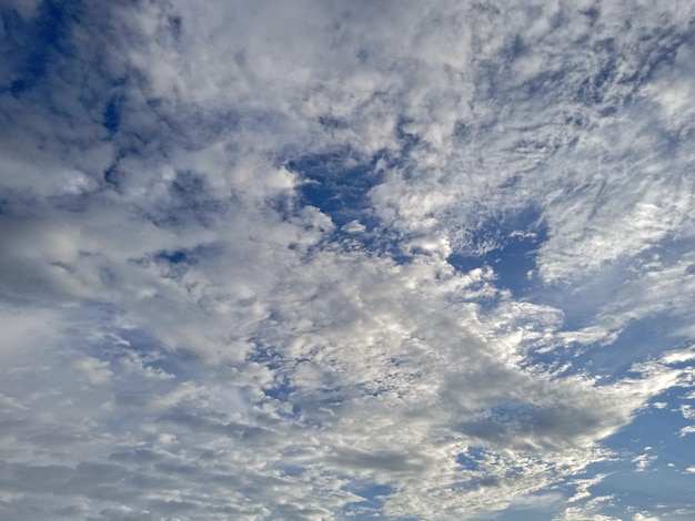 Foto di sfondo del cielo blu pacifico