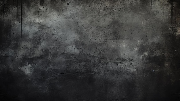 Foto di sfondo nero struttura nera struttura ruvida disegno di sfondo in cemento nero
