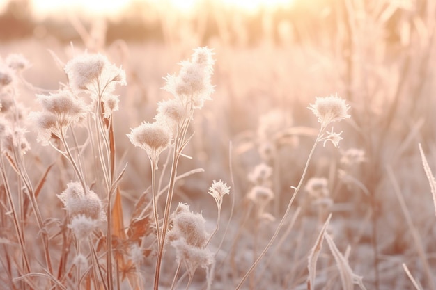 Foto di sfondo per il freddo etereo del gelo