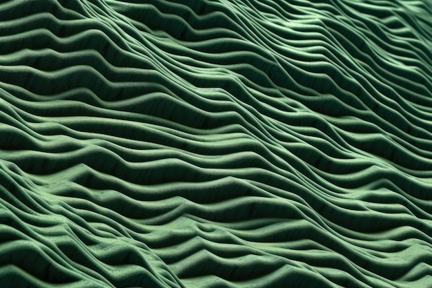 foto di stock di un'arte verticale topografia verde artificiale fotografia artistica a linea generata da AI