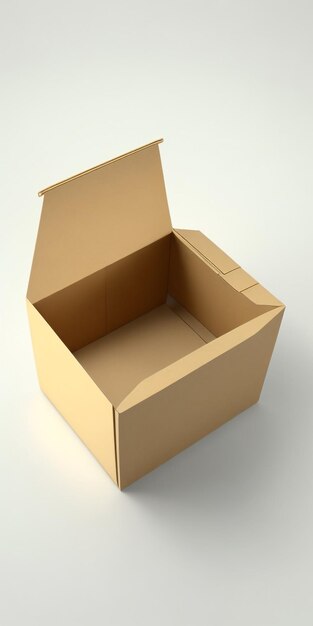 foto di testimonianza del design semplice della scatola