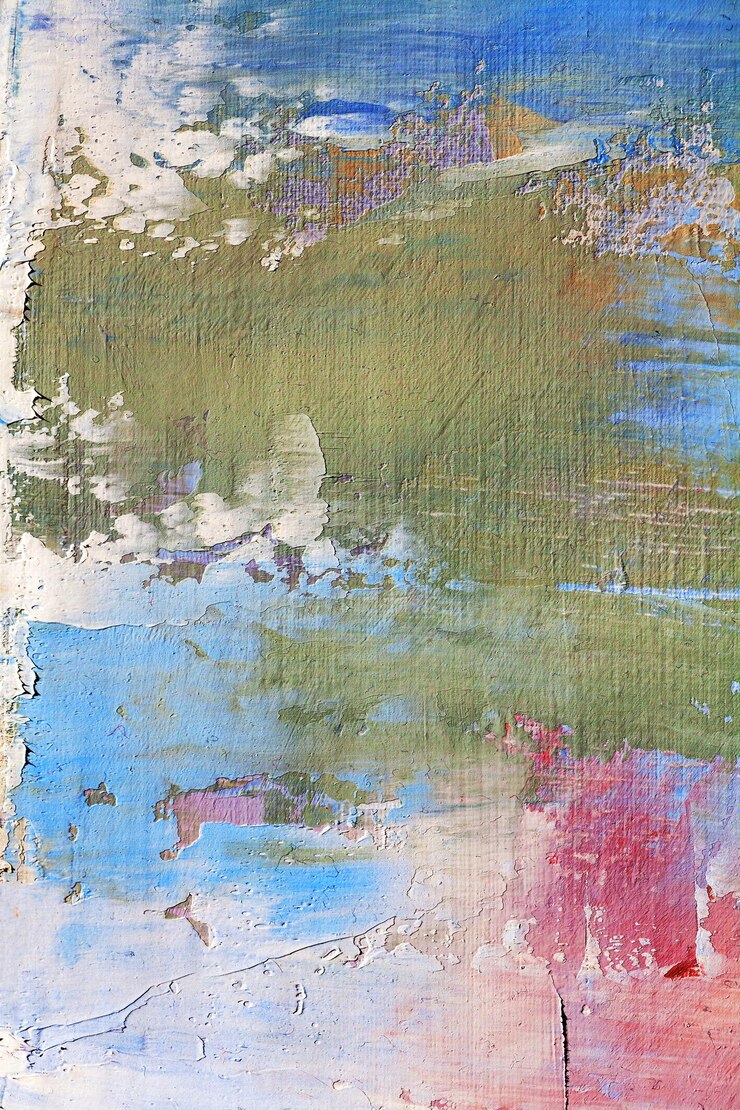 Foto di texture astratta pittura ad olio su tela, sfondo.