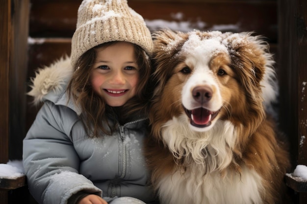 Foto di un'attività in inverno