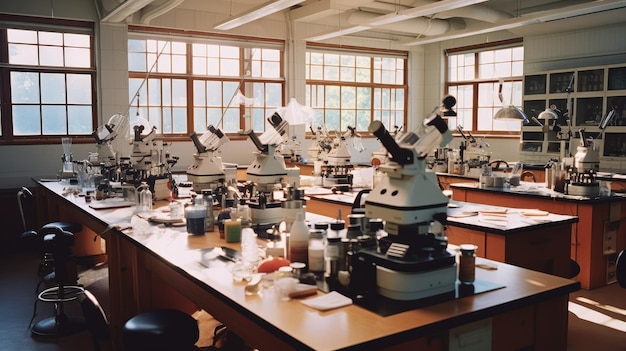 foto di un'aula scolastica