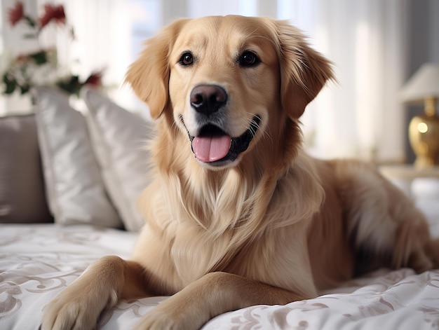 Foto di un cane dolce e carino