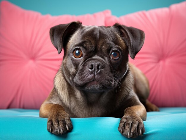 Foto di un cane dolce e carino