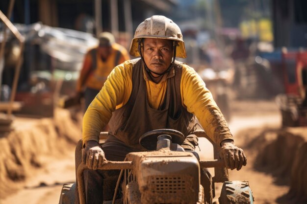 Foto di un lavoratore