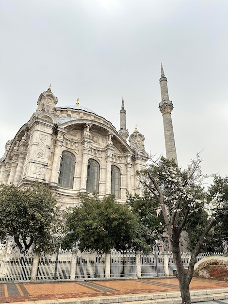 foto di una bellissima moschea di Istanbul