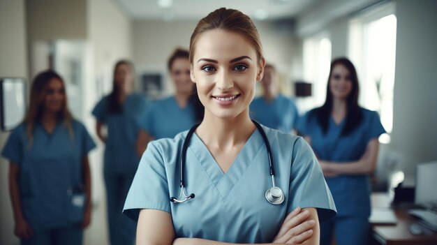 Foto di una donna dottoressa