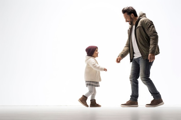 Foto di una famiglia felice