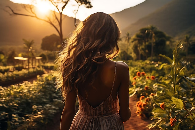 Foto di una scena pittoresca che si svolge nella campagna colombiana durante la festa Colombia Vibrant