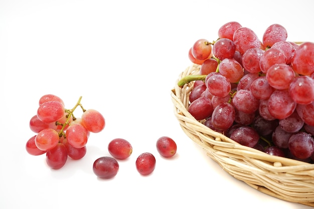 Foto di uva rossa senza semi