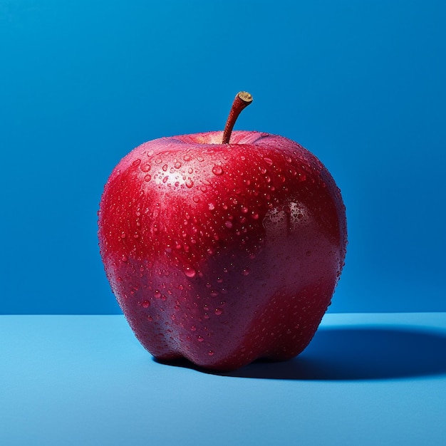 foto elegante di mela rossa