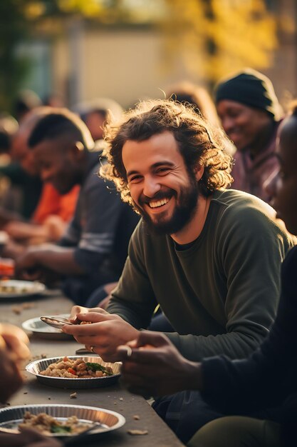 Foto Giornata Internazionale dei Migranti con concetti di design unici e inclusivi