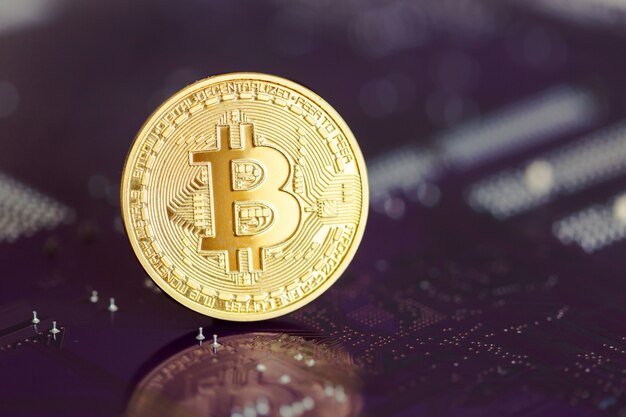 Foto Golden Bitcoin